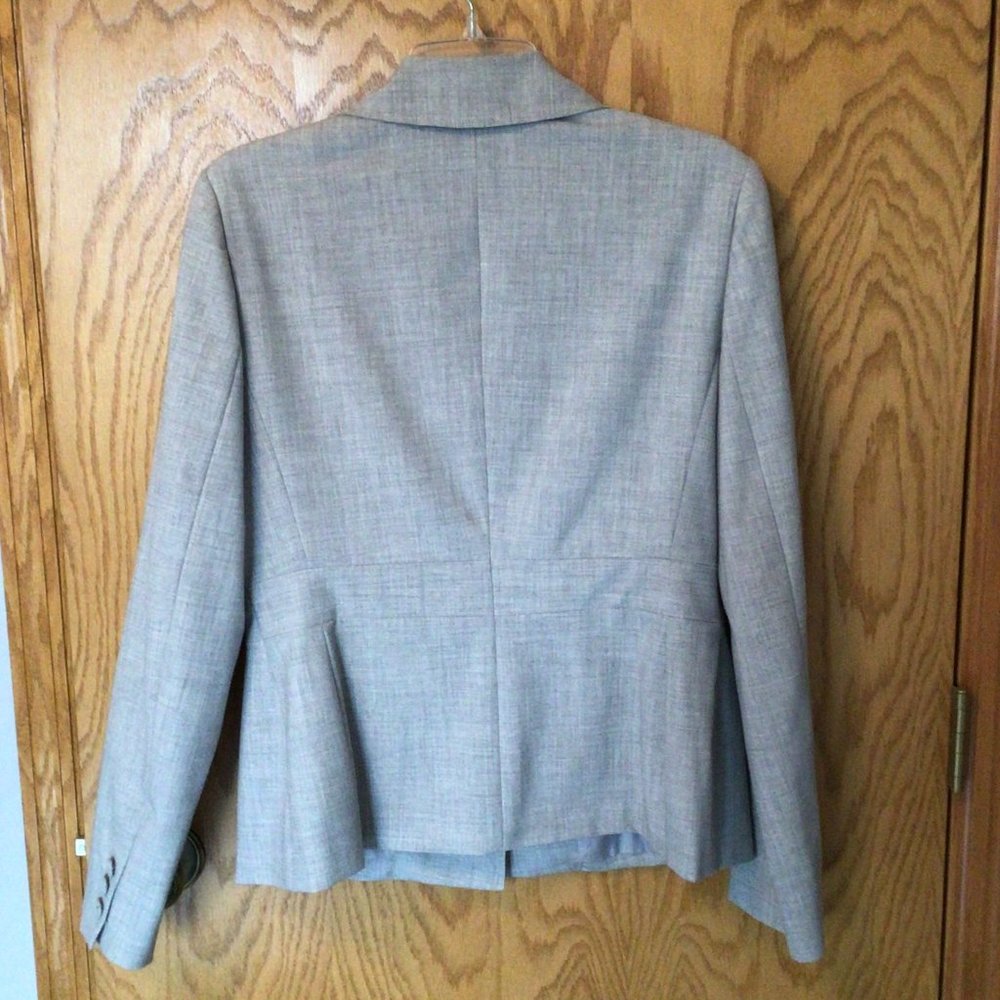 axcess A Liz Claiborne Company - Gray Blazer Jacket - Picture 4 of 9